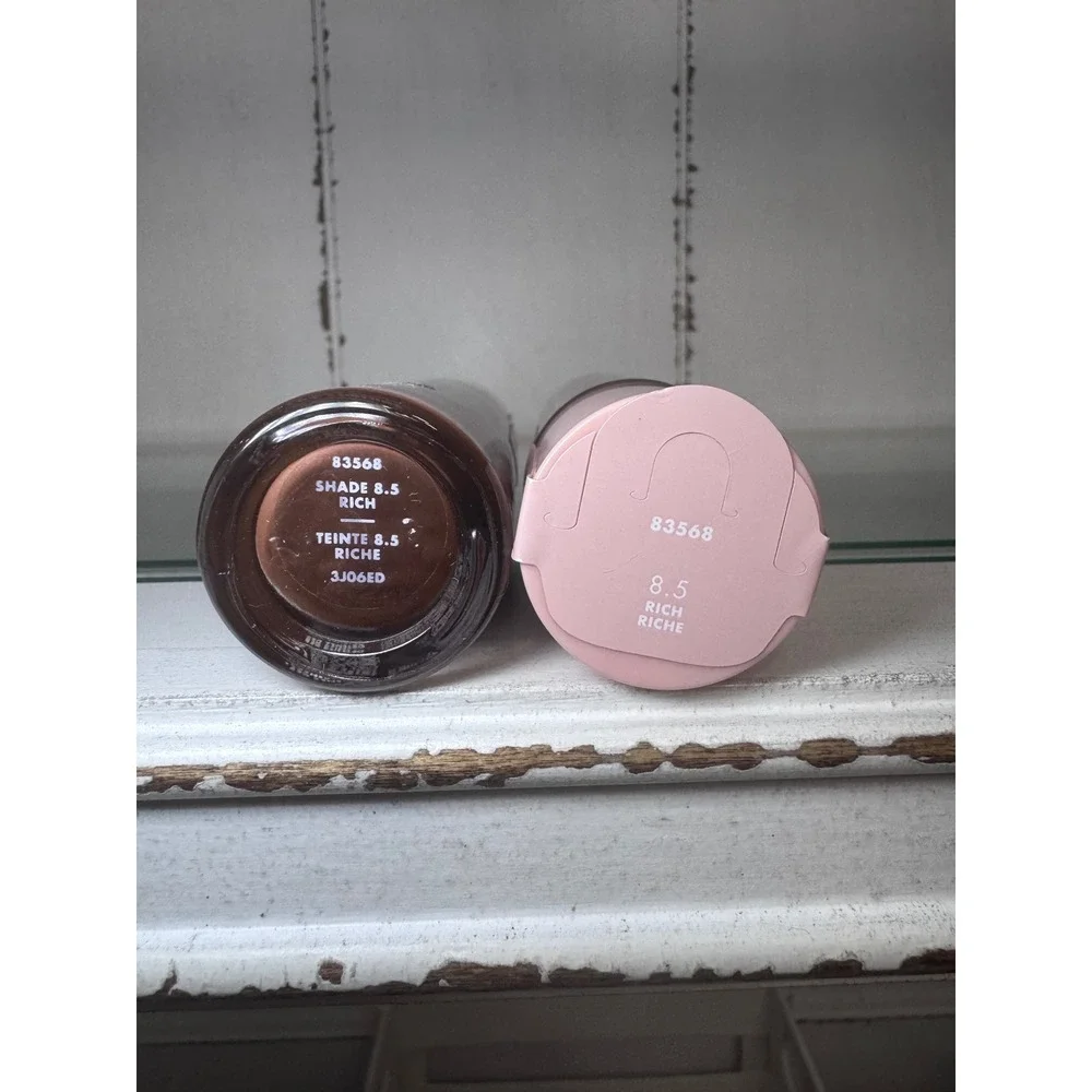 Lot of 2 ELF Halo Glow Liquid Filter Shade 8.5 Rich Glow Booster 1.06 oz Each